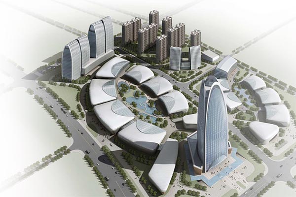 【秦漢新城蘭池大廈項目】空調(diào)主機系統(tǒng)采用彈